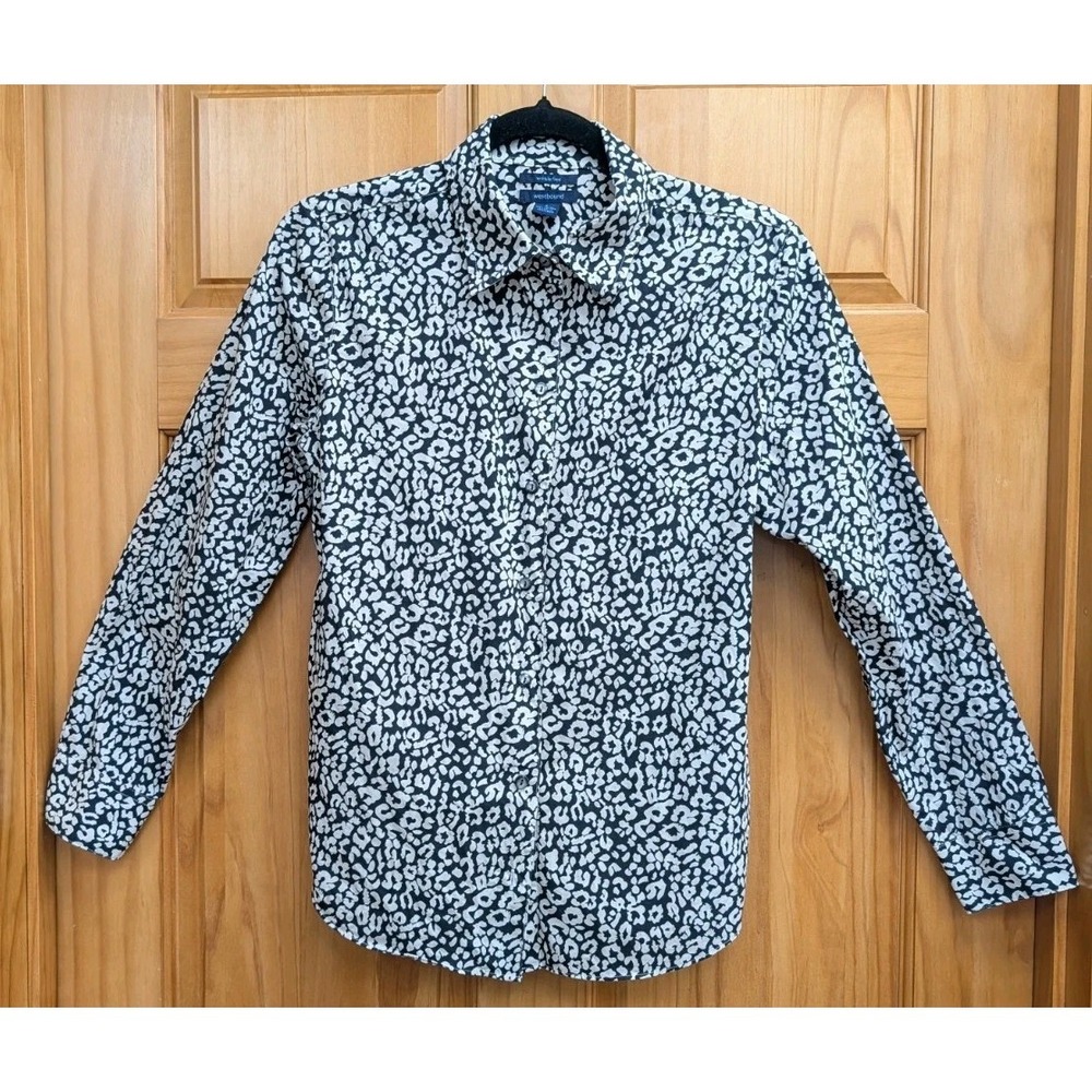 West Bound Women's Size 6 Blouse Top Button-Down Front Winkle Free Long Sleeves